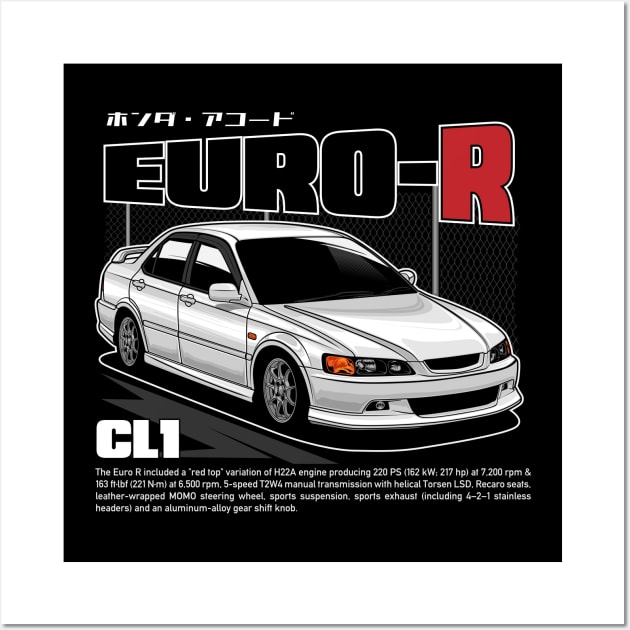 Accord Euro-R CL1 Wall Art by idrdesign